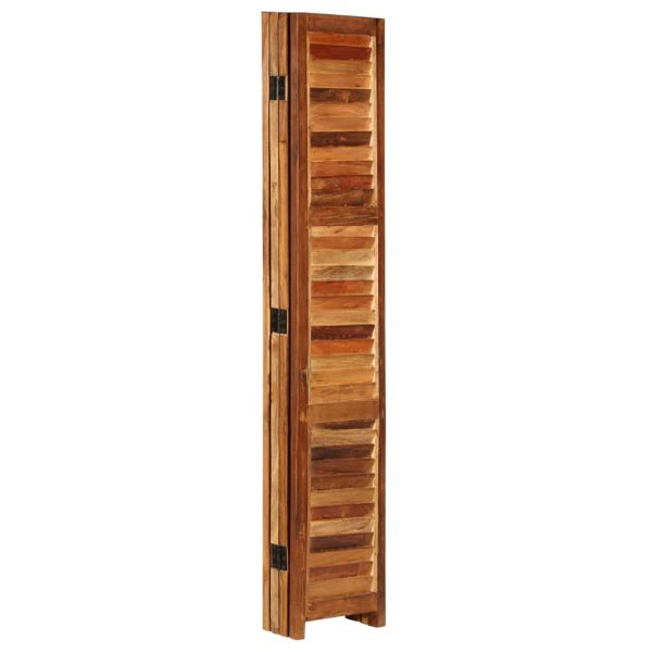 Greasley Room Divider Solid Reclaimed Wood 170 cm