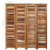 Greasley Room Divider Solid Reclaimed Wood 170 cm