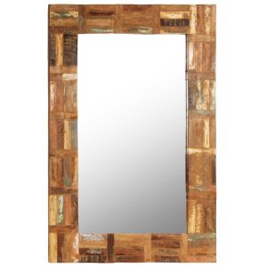 Wall Mirror Solid Reclaimed Wood