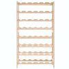 Wine Rack Cedar Wood 57,5x28x102 cm