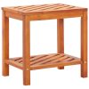 Wellington Side Table Solid Acacia Wood 45x33x45 cm