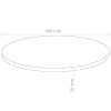 Table Top Round MDF – 500×18 mm