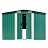 Garden Shed Metal – 257x489x181 cm, Green