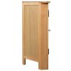 Corner Cabinet 80×33.5×78 cm Solid Wood – Brown