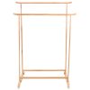 Clothes Racks 2 pcs Solid Oak Wood