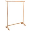 Clothes Racks 2 pcs Solid Oak Wood