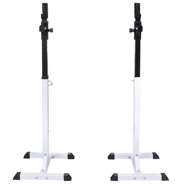 Barbell Squat Rack with Barbell and Dumbbell Set 60.5 kg