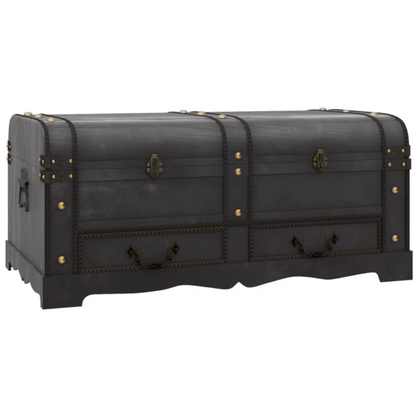 Treasure Chest Wood Brown 90x51x42 cm