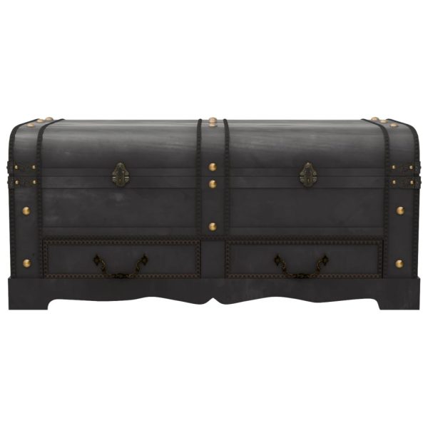 Treasure Chest Wood Brown 90x51x42 cm