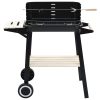 Charcoal BBQ Stand with Wheels