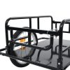 Bike Cargo Trailer 130x73x48.5 cm Steel Black