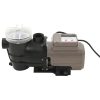 Pool Pump with Timer Black 0,25 HP 8000 L/h