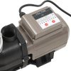 Pool Pump with Timer Black 0,25 HP 8000 L/h