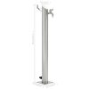 Garden Water Column Stainless Steel Round 95 cm