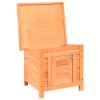 Cat House Solid Pine & Fir Wood 50x46x43.5 cm