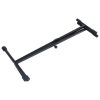 Keyboard Stand and Stool Set Black