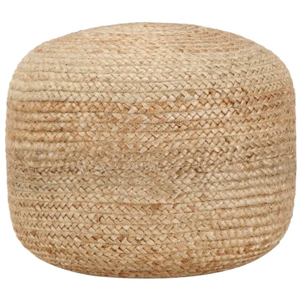 Handmade Pouffe Jute – 45×30 cm