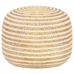 Handmade Pouffe Jute – 45×30 cm