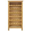 Wine Cabinet 56x32x110 cm Solid Wood