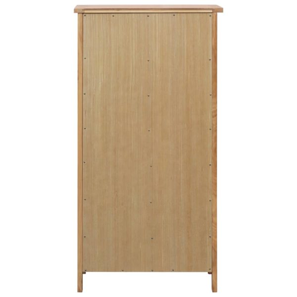 Wine Cabinet 56x32x110 cm Solid Wood