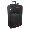 5 Piece Travel Luggage Set – Black