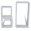 Cuboid shelf set of 3