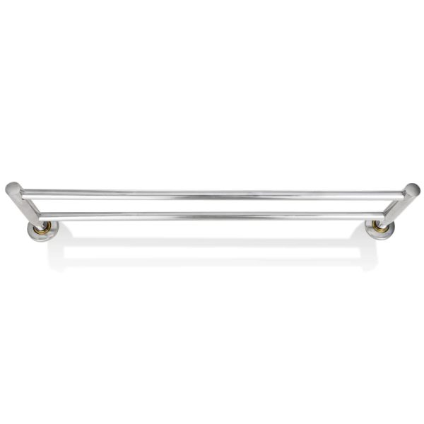 Stainless Steel Towel Rack 2 Tubes