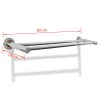 Stainless Steel Towel Rack 2 Tubes