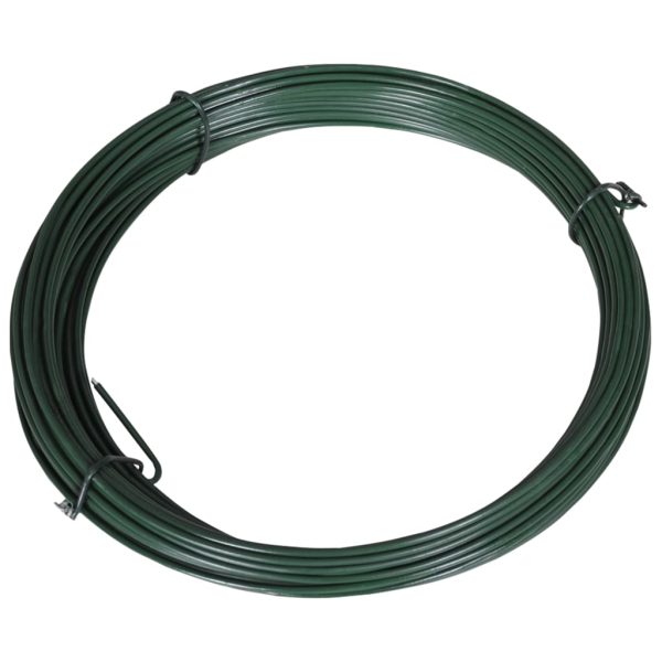 Fence Binding Wire 25 m 1.4/2 mm Steel – Green