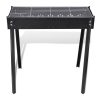 BBQ Stand Charcoal Barbecue Square 75 x 28 cm