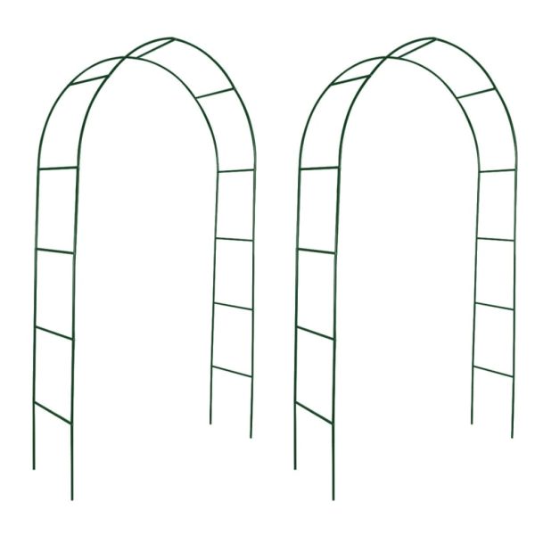 Garden Arch 2 pcs Climbing Plants