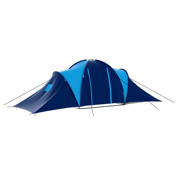 Camping Tent Fabric 9 Persons – Dark Blue and Blue