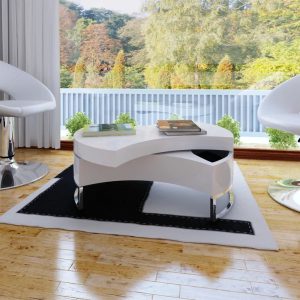 Coffee Table Shape-adjustable – White