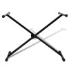 Adjustable Single Braced Keyboard Stand X-Frame