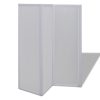 Shower Bath Screen Wall 3 Panels Foldable – 117×120 cm