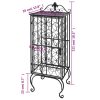 Wine Rack for 28 Bottles Metal