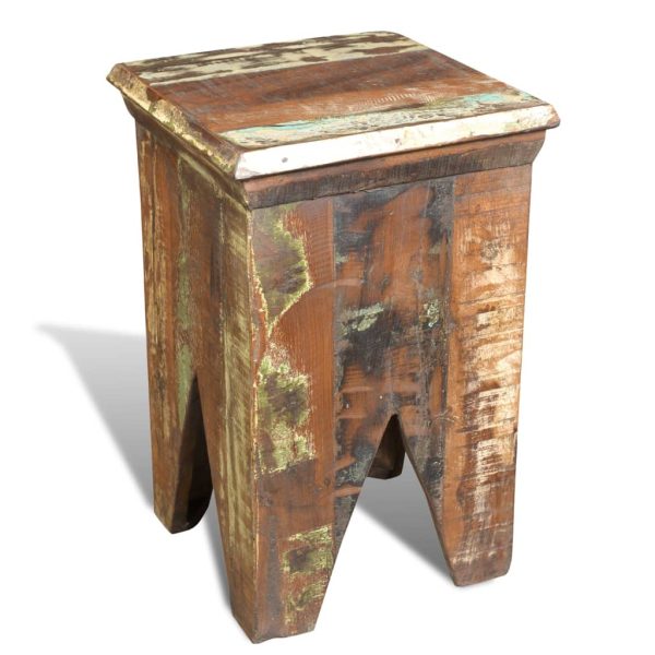 Stool Solid Reclaimed Wood