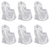 Chair Cover for Wedding Banquet – White, 6