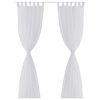 Sheer Curtain 2 pcs – 140×175 cm, White