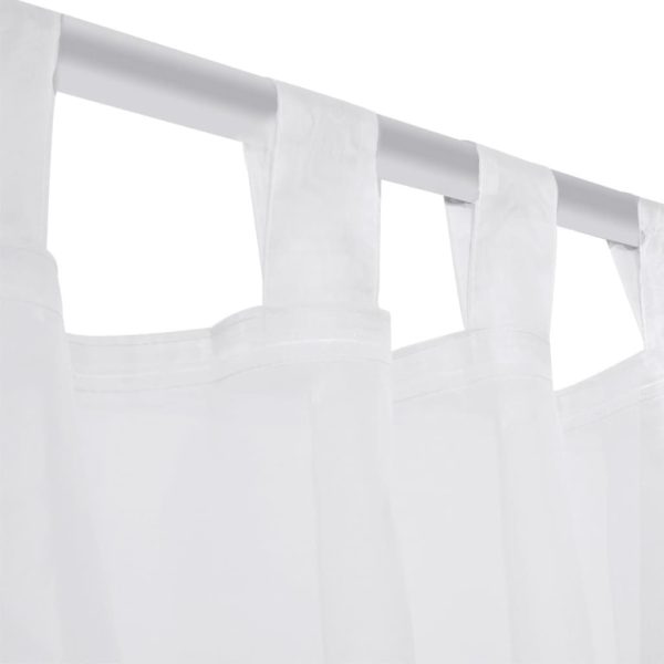 Sheer Curtain 2 pcs – 140×175 cm, White