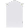 Key Cabinet with Photo Frame White