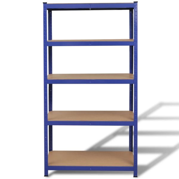 Storage Shelf Blue 2 pcs