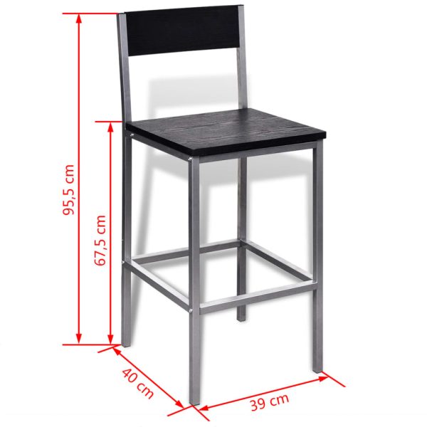 Counter Height Breakfast Bar Set