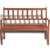 Garden Bench 120 cm Solid Acacia Wood