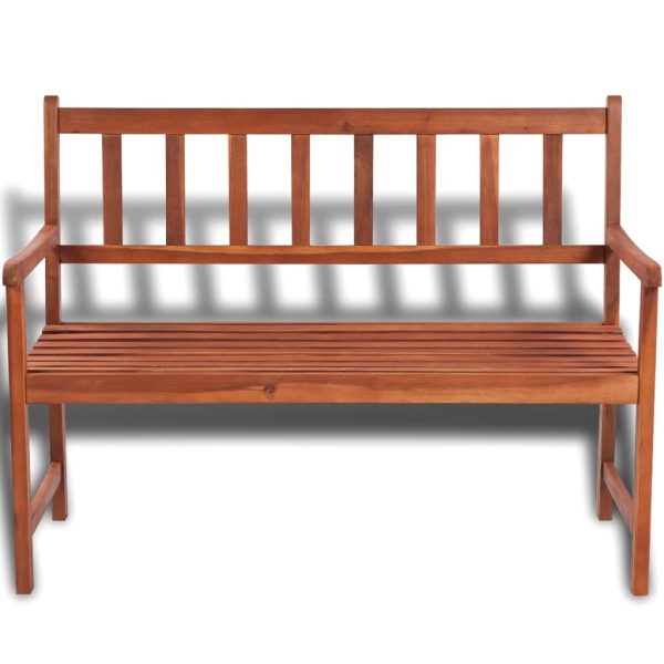 Garden Bench 120 cm Solid Acacia Wood