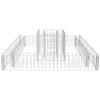 Gabion Planter Galvanised Steel 120x120x20