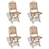 Folding Garden Chairs Bamboo – 4