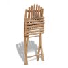 Folding Garden Chairs Bamboo – 4