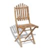 Folding Garden Chairs Bamboo – 4