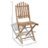 Folding Garden Chairs Bamboo – 4